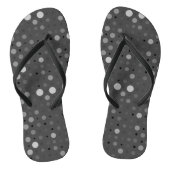 Tongs Polka Dot 01.Gray DGrey BG (Semelle)