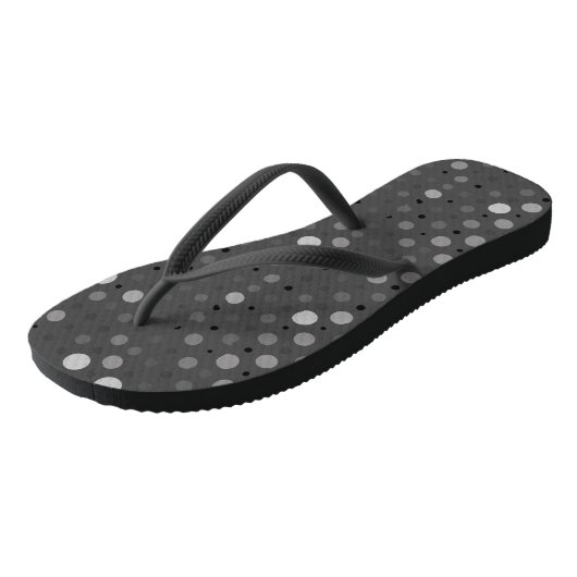 Tongs Polka Dot 01.Gray DGrey BG (Incliné)