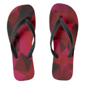 Tongs polygonaux, triangles (Semelle)