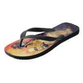 Tongs Pompier Flip Flops Fireman Beach Wear (Incliné)