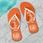 Tongs Pool Life Orange