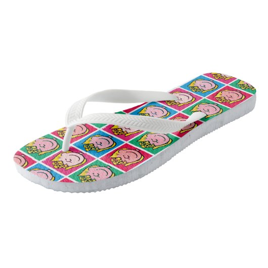 Tongs Pop Art Sally | Mod pour vous Motif (Incliné)