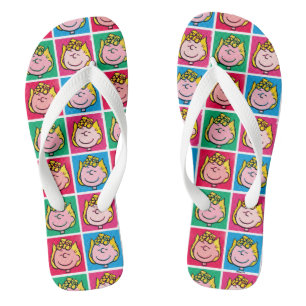 Tongs Pop Art Sally   Mod pour vous Motif