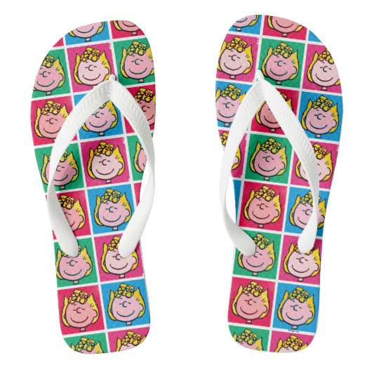 Tongs Pop Art Sally | Mod pour vous Motif (Semelle)