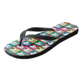 Tongs Pop Art Snoopy Lips | Mod pour vous Motif (Incliné)