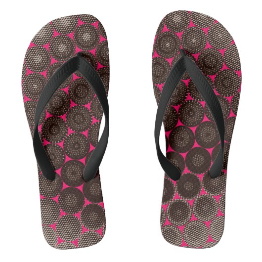 Tongs Pop rétro : Geo Bloom (Semelle)