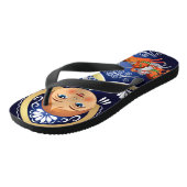 Tongs Poupée russe de Babushka Matryoshka (Incliné)