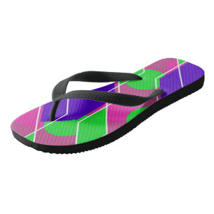 Tongs pour adultes, larges bretelles