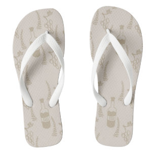 Tongs pour adultes, larges bretelles