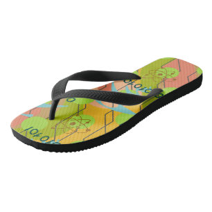 Tongs pour adultes, larges bretelles