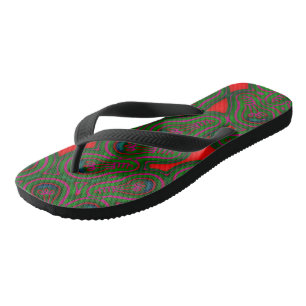 Tongs pour adultes, larges bretelles