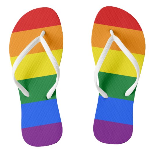 Tongs pour femmes - Couleurs de la fierté (Semelle)