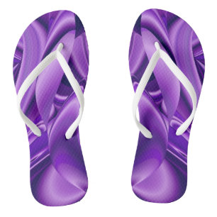 Tongs Purple Dream , Imaginaire Abstrait Rainbow-Art