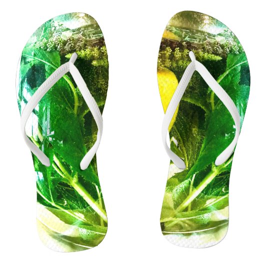 Tongs Quand la vie vous donne des citrons (Semelle)