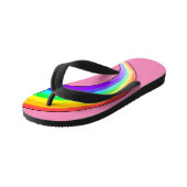 tongs _ rainbow girl (Incliné)