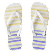 Tongs rayures art abstrait (Semelle)
