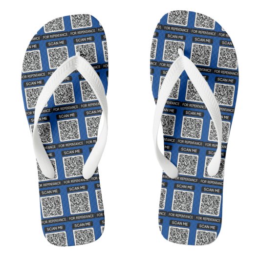 Tongs Rechercher le repentir QR Code DB All-Over (Semelle)