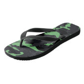 Tongs Reflets de menthe Camo (Incliné)