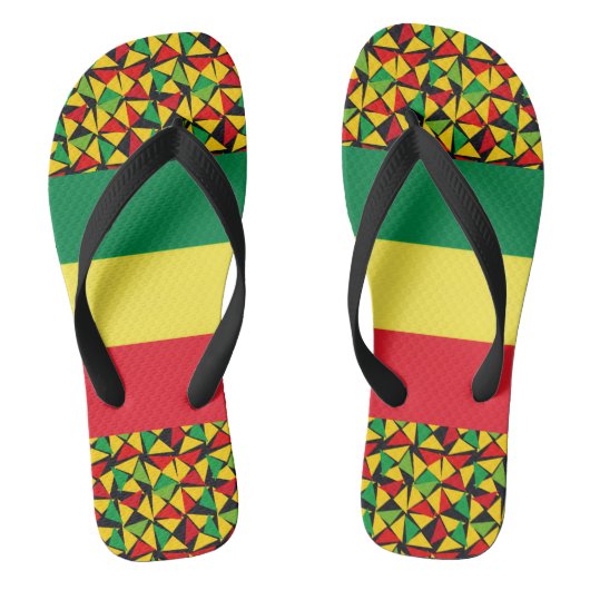 Tongs Reggae Rasta Vibrations (Semelle)