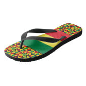 Tongs Reggae Rasta Vibrations (Incliné)