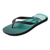 Tongs Requin avec arrière - plan dégradé (Incliné)