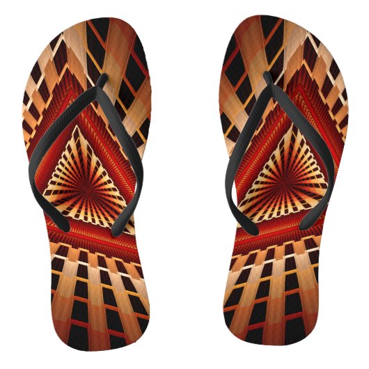 Tongs Réseau d'Imaginaires 3D Conception graphique fract (Semelle)