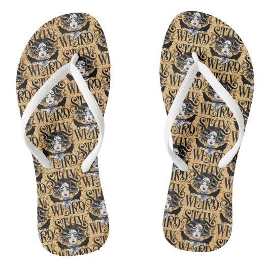 Tongs Restez Bizarre (Semelle)