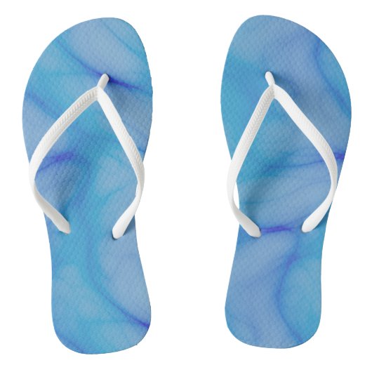Tongs Résumé bleu (Semelle)