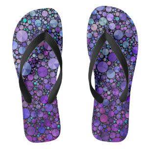 Tongs Retournement des cercles violets