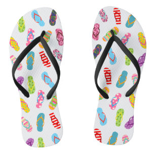 Tongs Retourner le Motif Toute couleur arrière - plan
