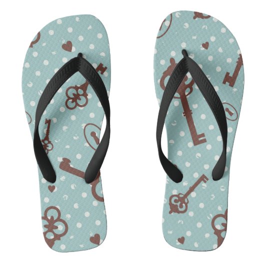 Tongs Rétros clés de Valentine (Semelle)