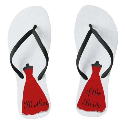 Tongs Robe mariage Thème Mère de la mariée Flip Flops (Semelle)
