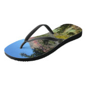 Tongs Rochers rouges et cactus I (Incliné)