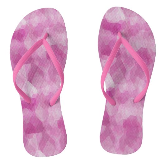Tongs Rose Abstrait 5 (Semelle)
