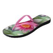 Tongs Rose Lotus Water Lily (Incliné)