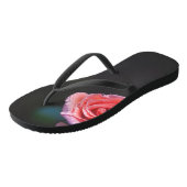 Tongs Rose rose avec rosée (Incliné)