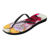 Tongs Roses Mixtes Colorées (Incliné)