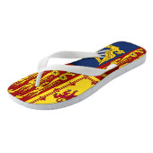 Tongs Royal Standard Flag Royaume-Uni Angleterre Royaume (Incliné)