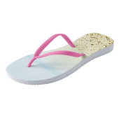 Tongs Sable et Mer Calme Côtière (Incliné)