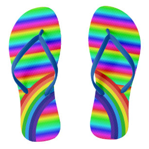 Tongs Sandales Arc-en-Ciel