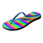 Tongs Sandales Arc-en-Ciel (Incliné)