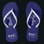 Tongs Sandales de mariage pour cortège de mariée, mariée<br><div class="desc">Sandales pour l'ensemble de votre cortège de mariage et invités pour votre mariage ou week-end d'enterrement de vie de jeune fille.</div>