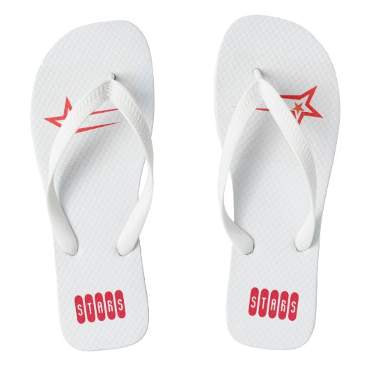 Tongs Sandales élégantes pour hommes et femmes avec text (Semelle)