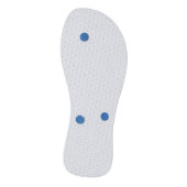Tongs Sandales Fleuris Fleurs Bleues (Bas)