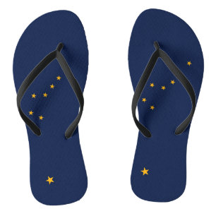 Tongs Sangles fines pour adultes avec le drapeau de l'Al