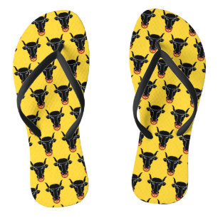 Tongs Sangles fines pour adultes avec le drapeau d'Uri,