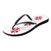 Tongs Sangles minces adultes avec Drapeau de Florence (Incliné)