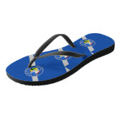 Tongs Sangles minces adultes avec Drapeau de Las Vegas,  (Incliné)