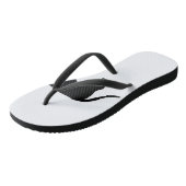 Tongs Sangles minces Dachshund pour adultes (Incliné)