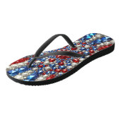 Tongs Sangles minces pour adultes avec couleurs Pays-Bas (Incliné)